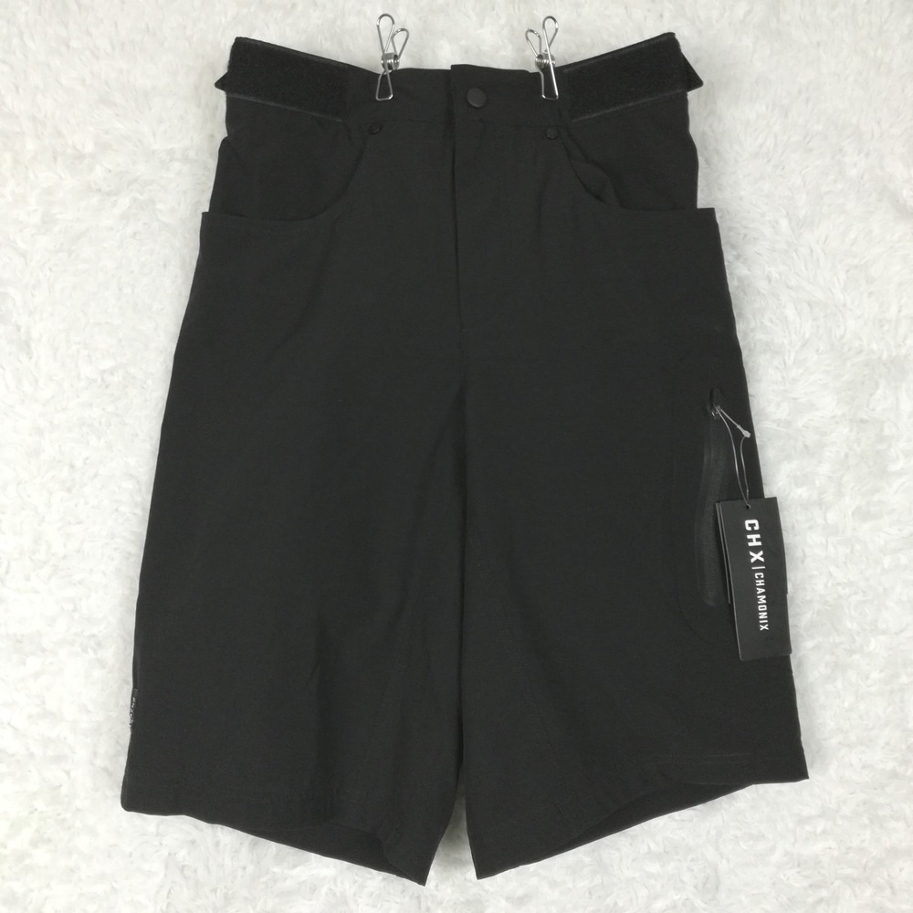 Chamonix Corsica Mens Shorts MTB Bike Black Liner '22 Performance S New